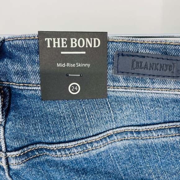 BlankNYC The Bond Mid Rise Skinny Jeans - B104 - Picture 6 of 12